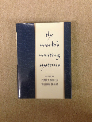 The World's Writing Systems,Used