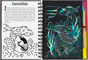 Scratch & Sketch Coral Reefs (Trace Along) (Scratch and Sketch Tracealong),Used