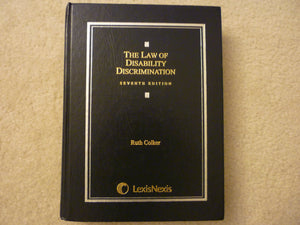 The Law Of Disability Discrimination