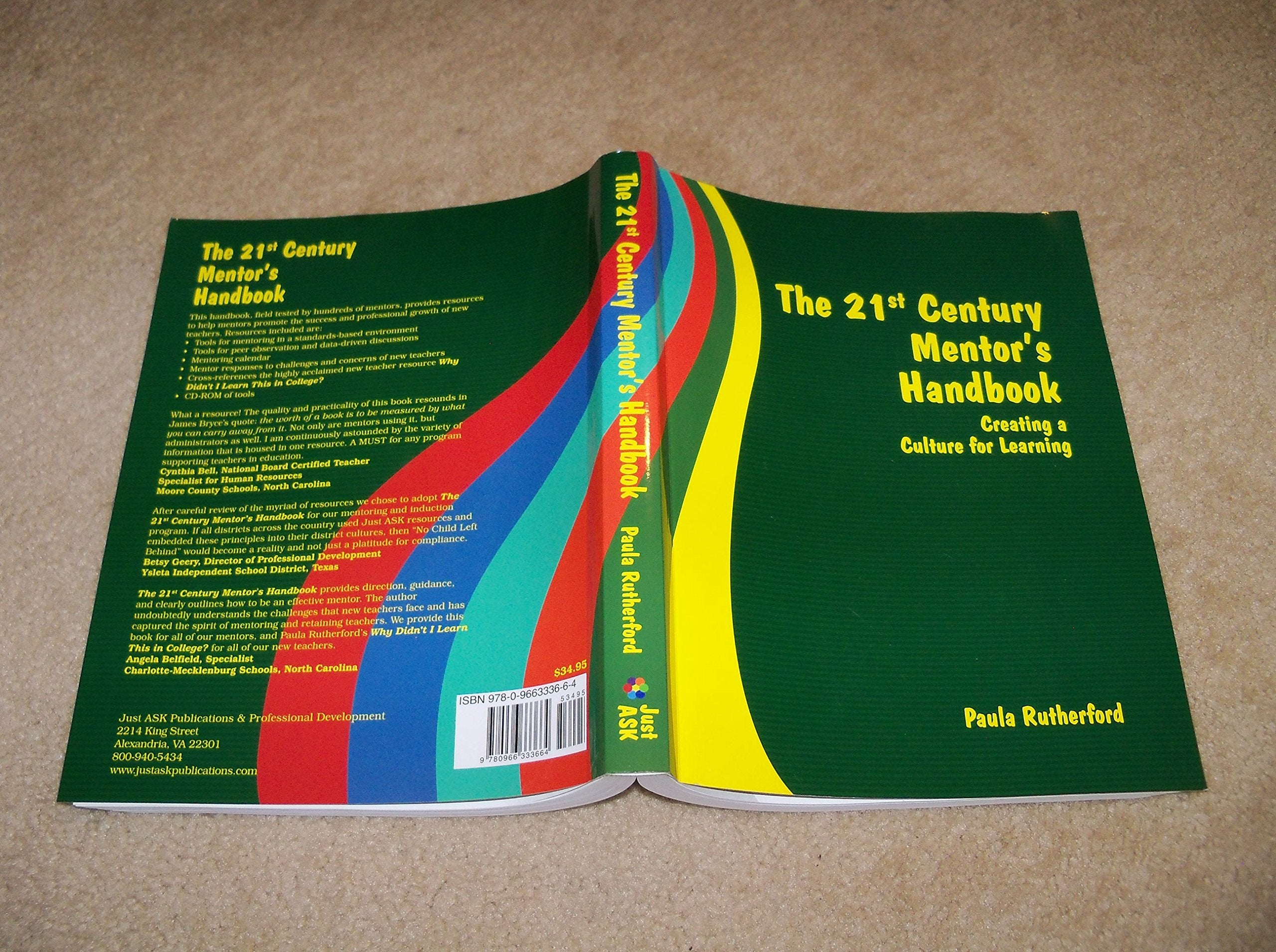 The 21st Century Mentor's Handbook: Creating a Culture for Learning,Used