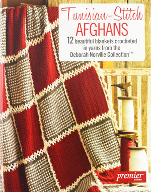 Tunisianstitch Afghans12 Beautiful Blankets Crocheted In Yarns From The Deborah Norville Collection.