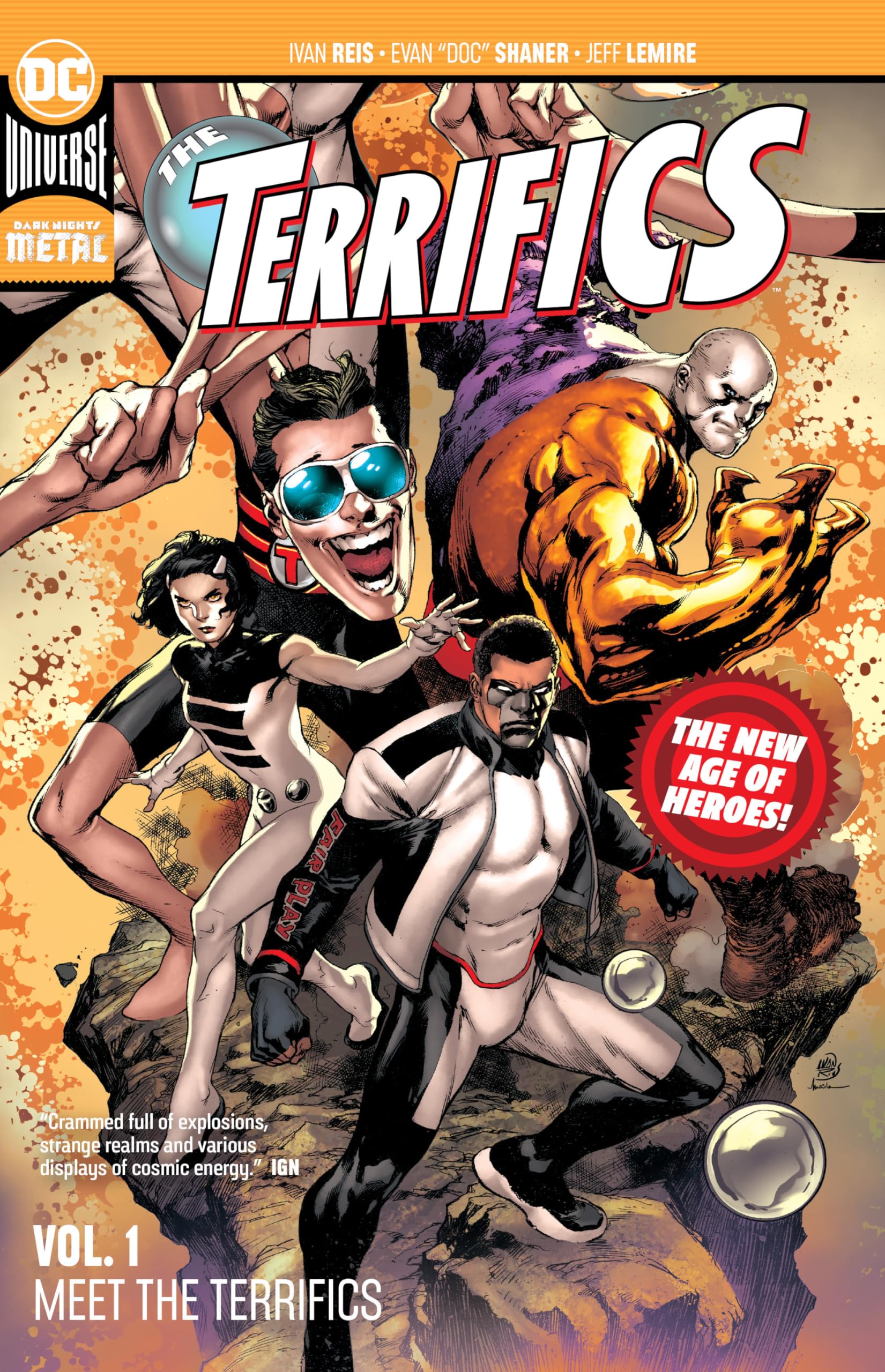 The Terrifics 1: New Age of Heroes,Used