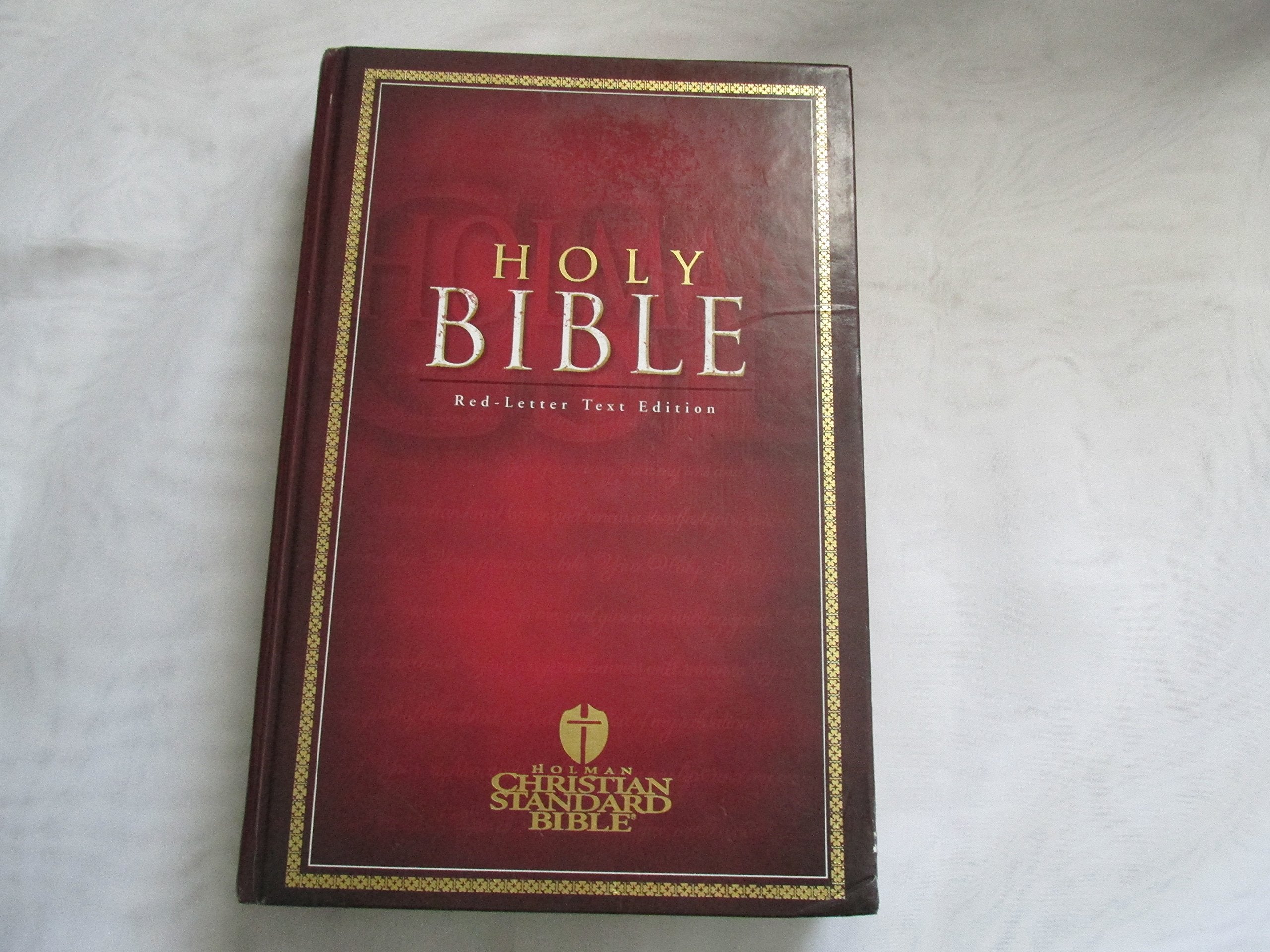 Holy Bible Holman Christian Standard Bible: Redletter Text Edition