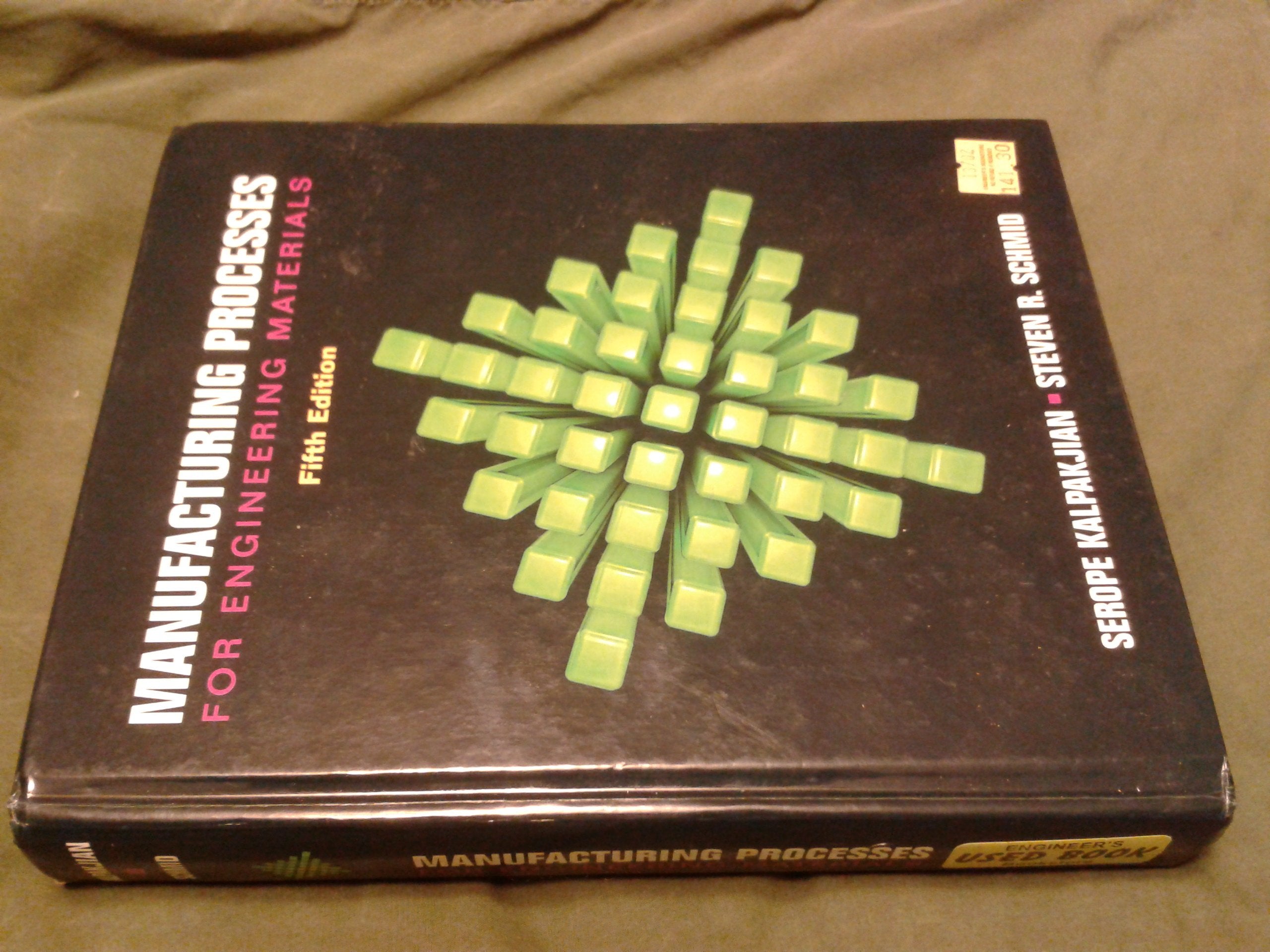 Manufacturing Processes For Engineering Materials (5Th Edition),New