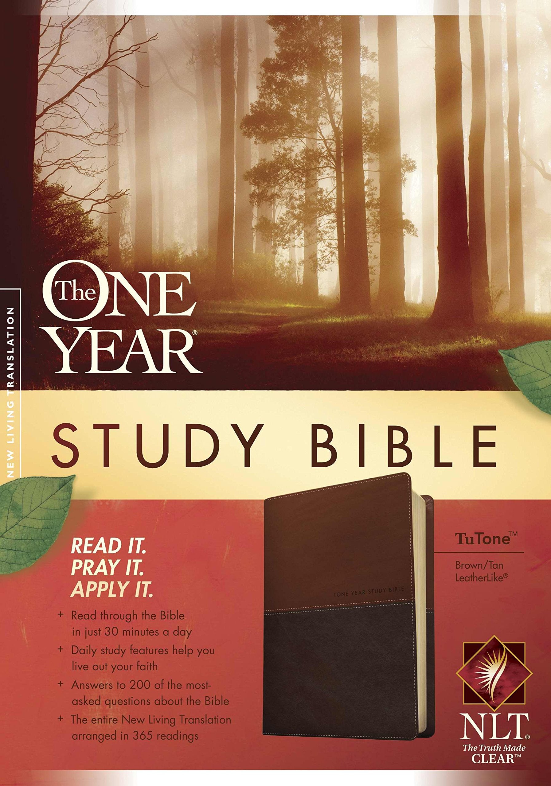 The One Year Study Bible NLT, TuTone