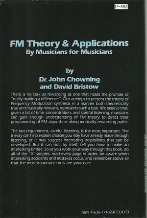 Fm Theory and Applications: By Musicians for Musicians,Used
