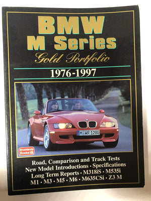 Bmw M Series Gold Portfolio 19761997,Used