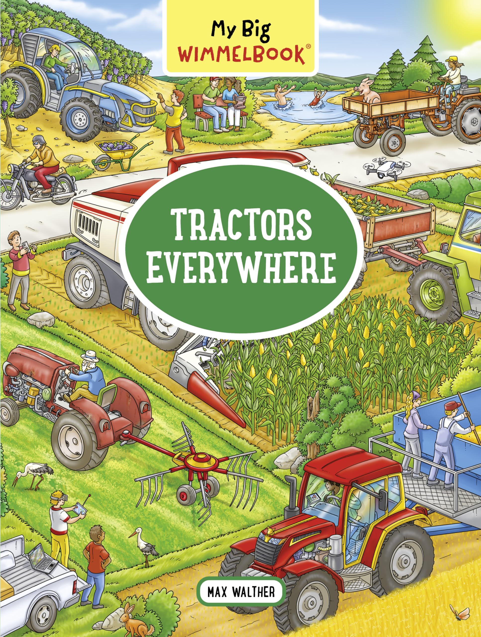 My Big WimmelbookTractors Everywhere (My Big Wimmelbooks),New