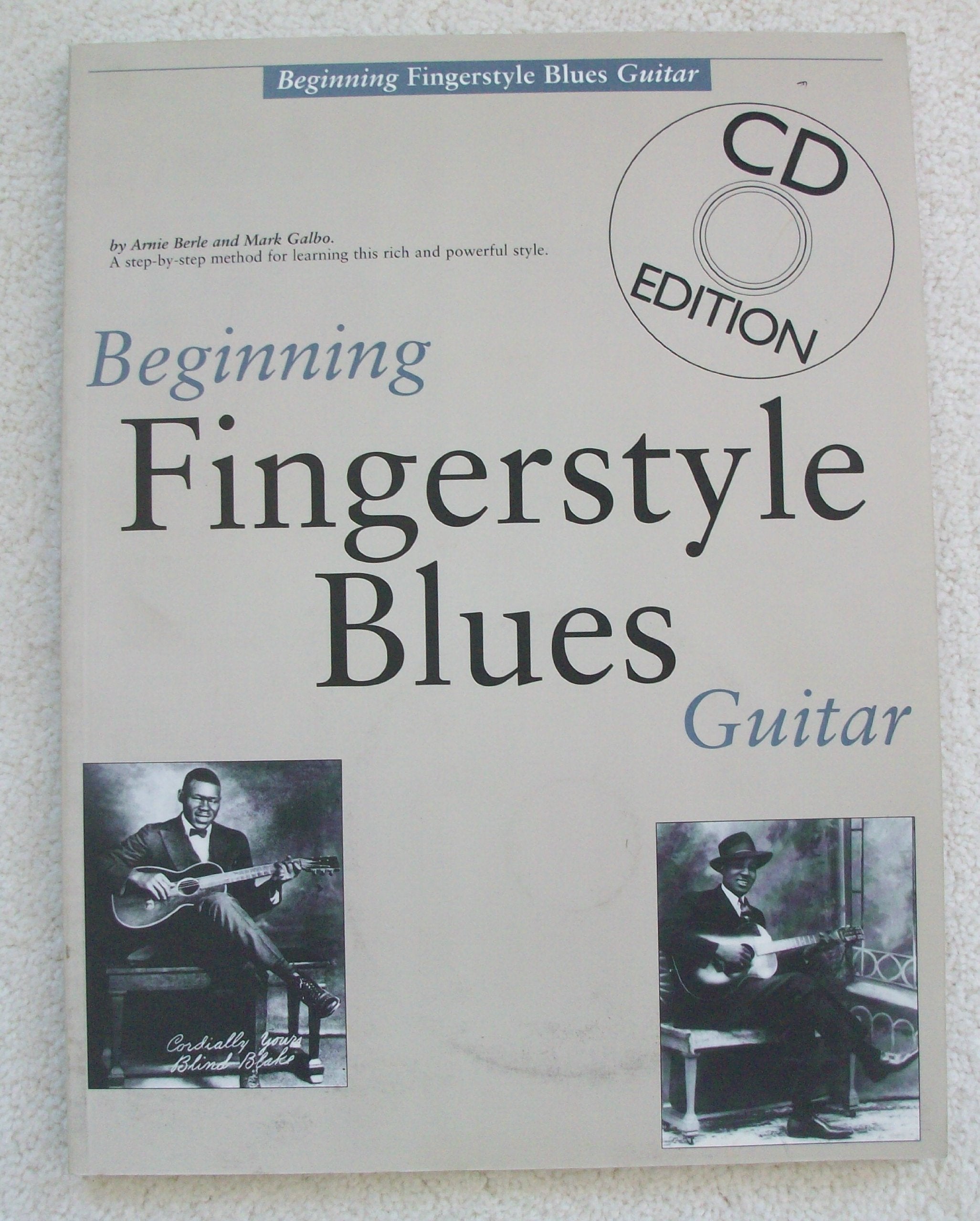 Beginning Fingerstyle Blues Guitar (Guitar Books),Used