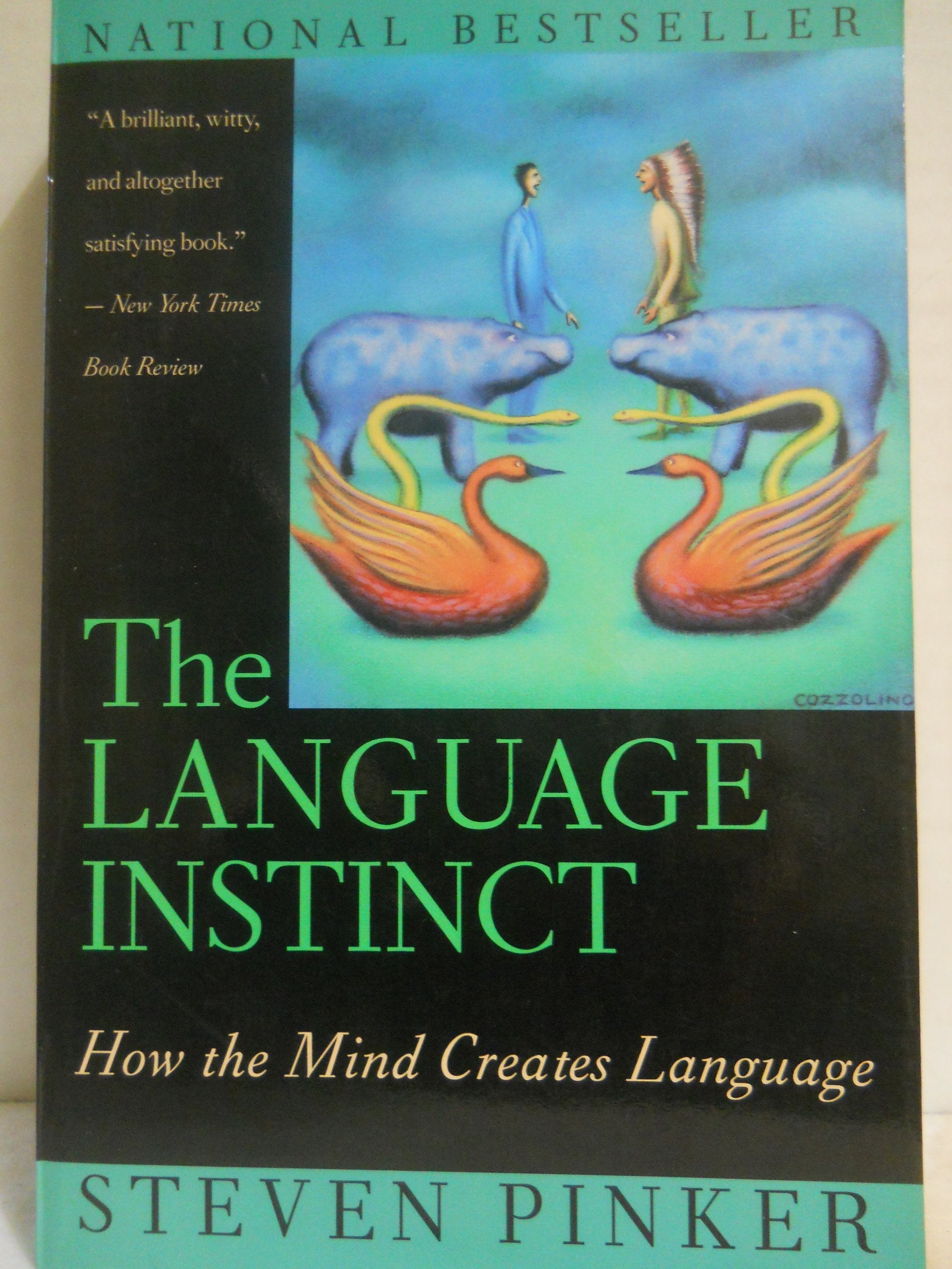 The Language Instinct: How The Mind Creates Language-new