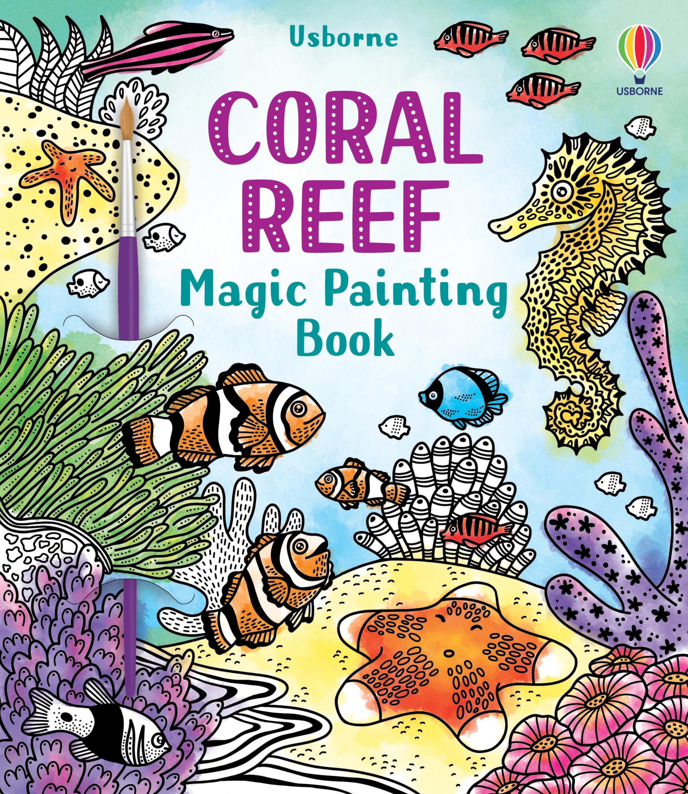 Coral Reef Magic Painting Book (Magic Painting Books),Used