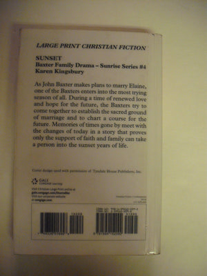 Sunset (Baxter Family Drama  Sunrise Series),Used