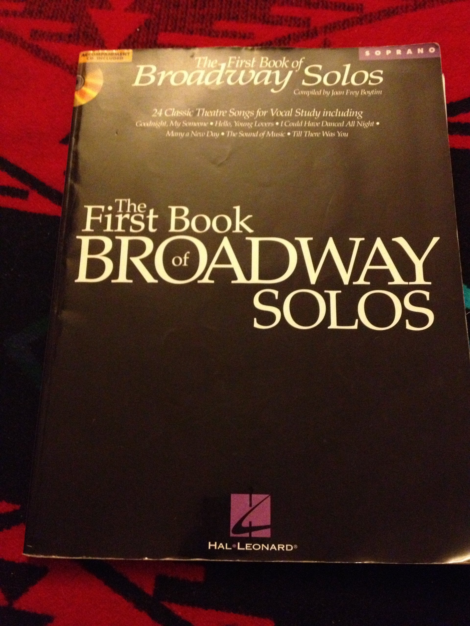 The First Book Of Broadway Solos: Soprano (Book & Online Audio Access),New
