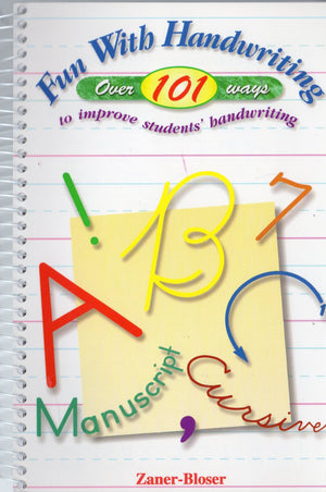 Fun with handwriting: Over 101 ways to improve students' handwriting,Used