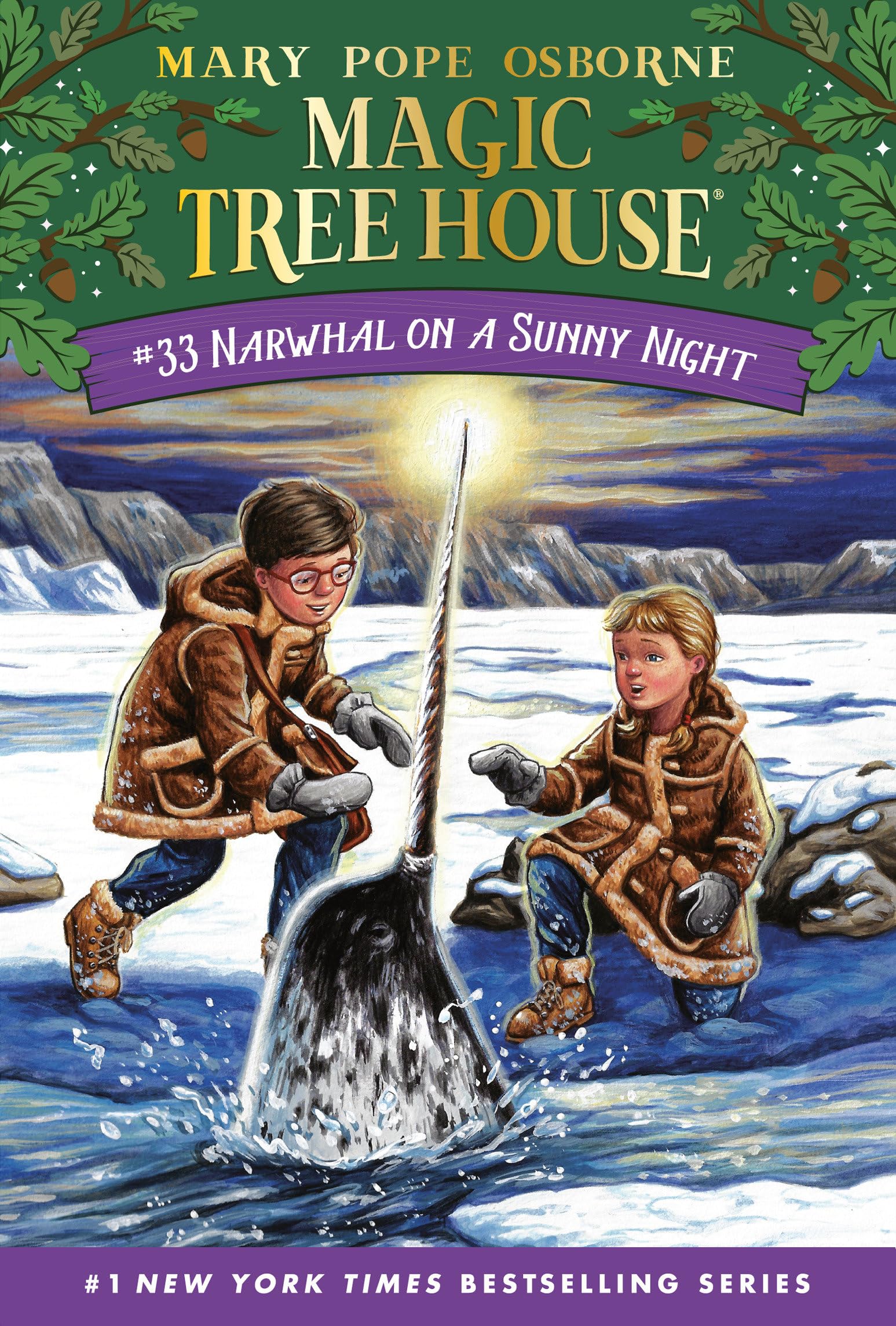 Narwhal On A Sunny Night (Magic Tree House)-new