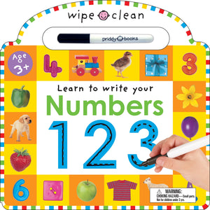 Wipe Clean: Numbers (Wipe Clean Learning Books),New