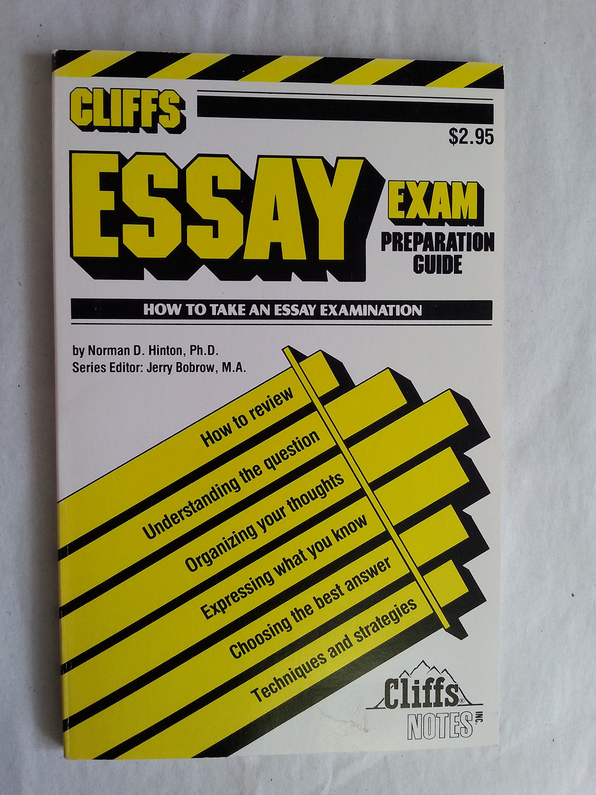 Cliff's Essay Exam Preparation Guide,Used
