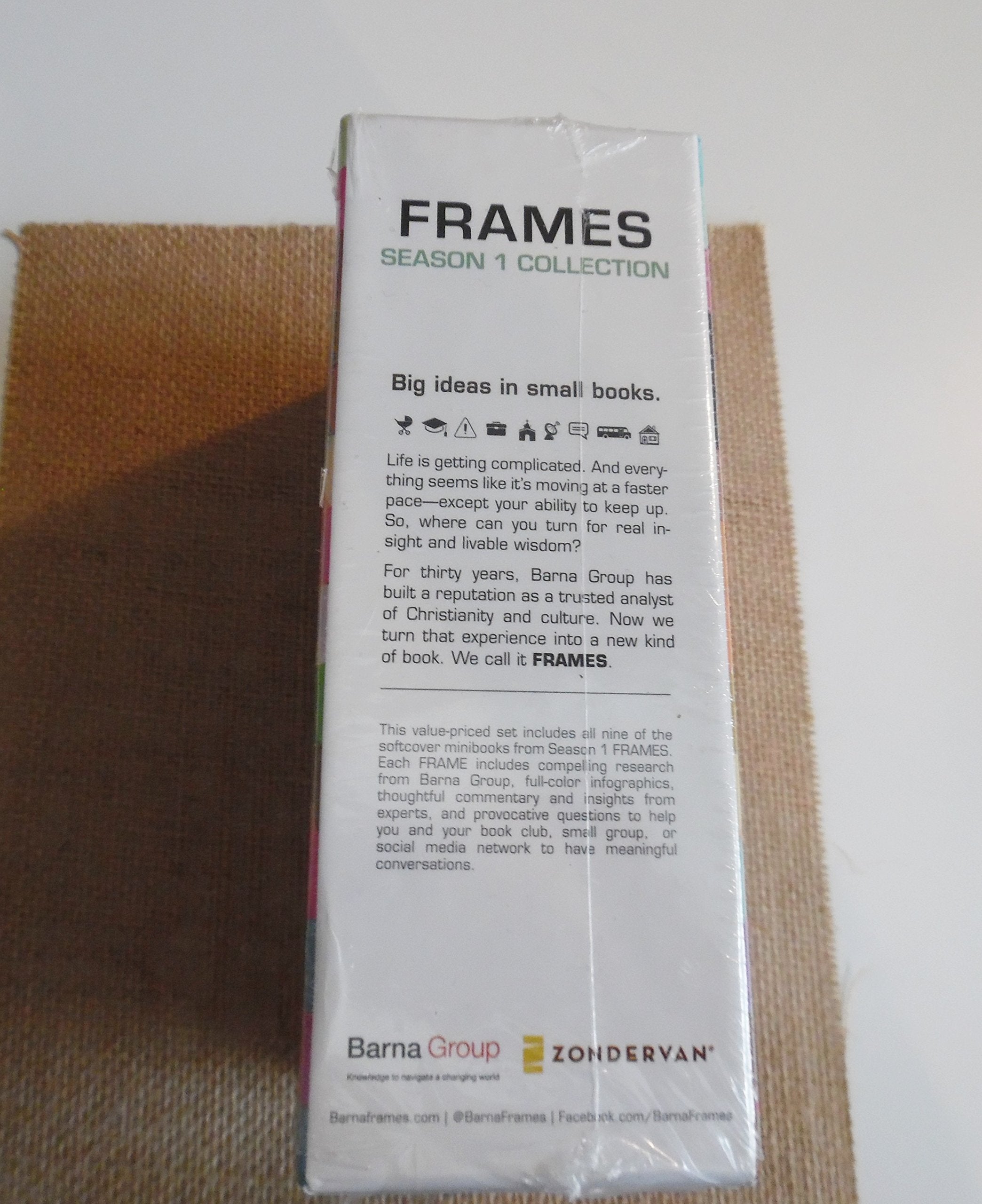 FRAMES Season 1: The Complete Collection, Paperback,Used