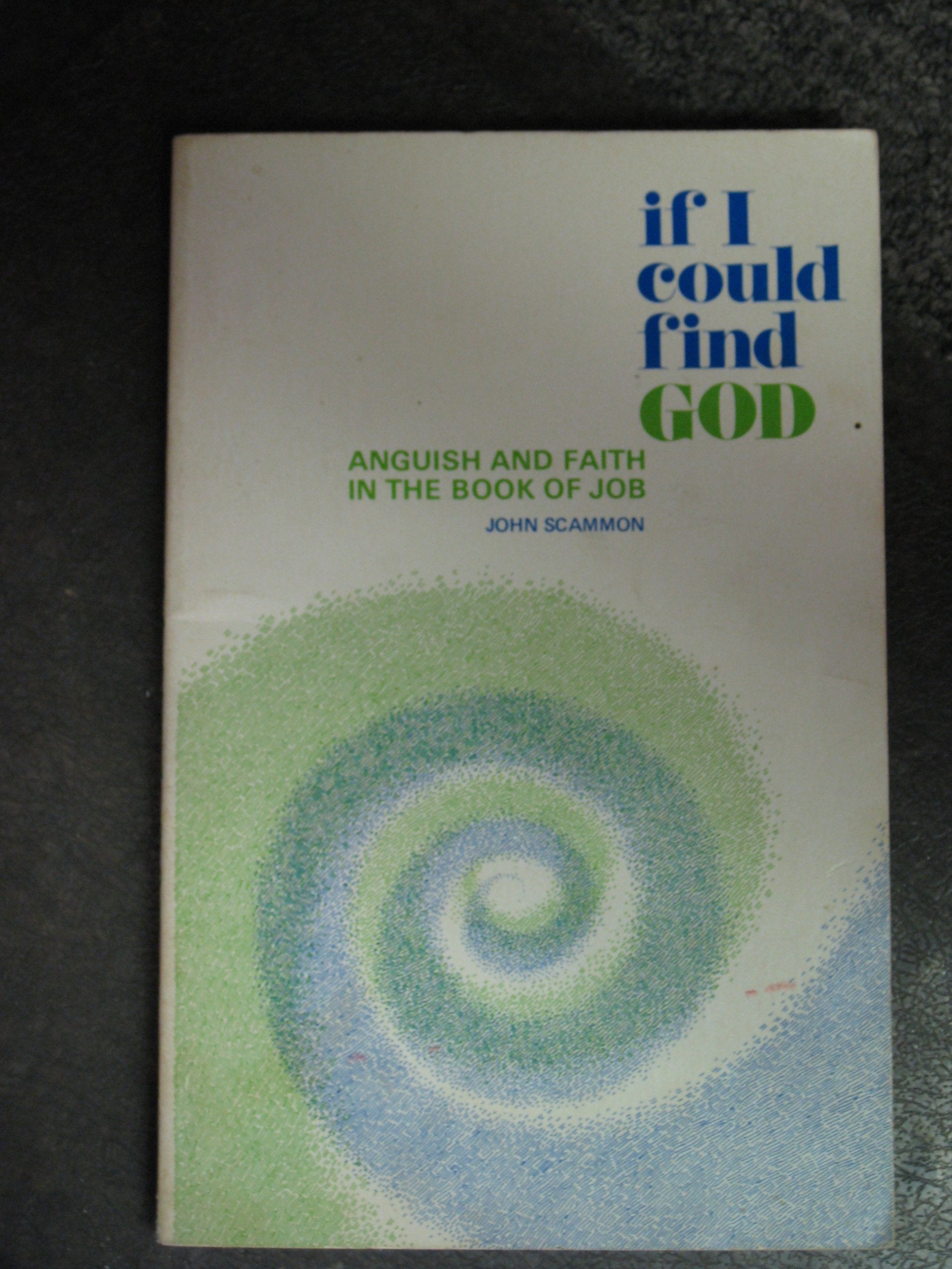If I could find God;: Anguish and faith in the Book of Job,Used