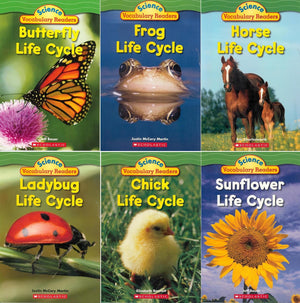 Science Vocabulary Readers Set: Life Cycles: Exciting Nonfiction Books That Build Kids' Vocabularies (Scholastic Science Vocabul,Used