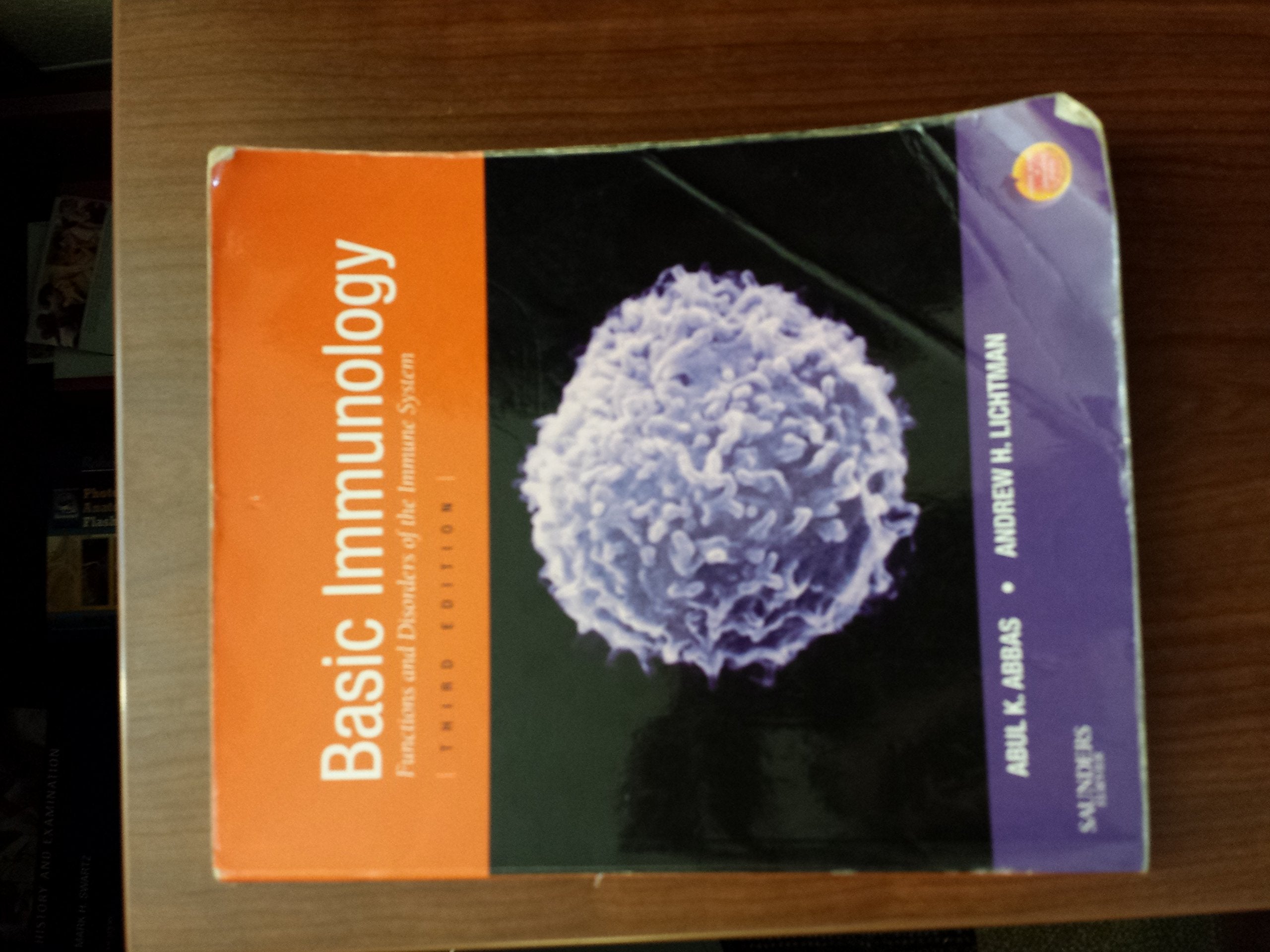 Basic Immunology: Functions and Disorders of the Immune System Third Edition, With STUDENT CONSULT Online Access,Used