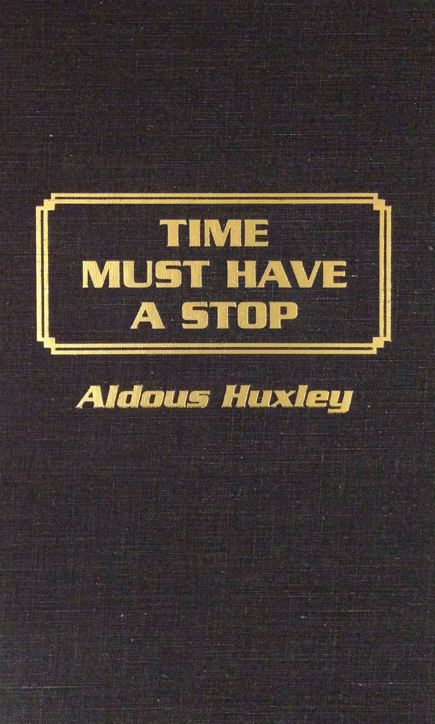 Time Must Have a Stop,Used