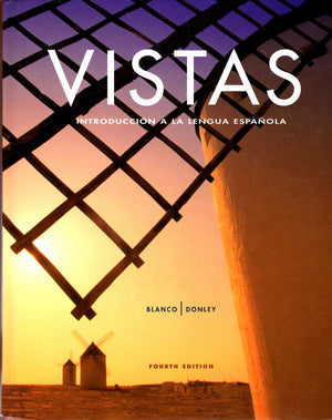Vistas Introduccion A La Lengua Espanola, Student Edition, Supersite Student Access Code, 9781617670596, 1617670596, 2012,Used