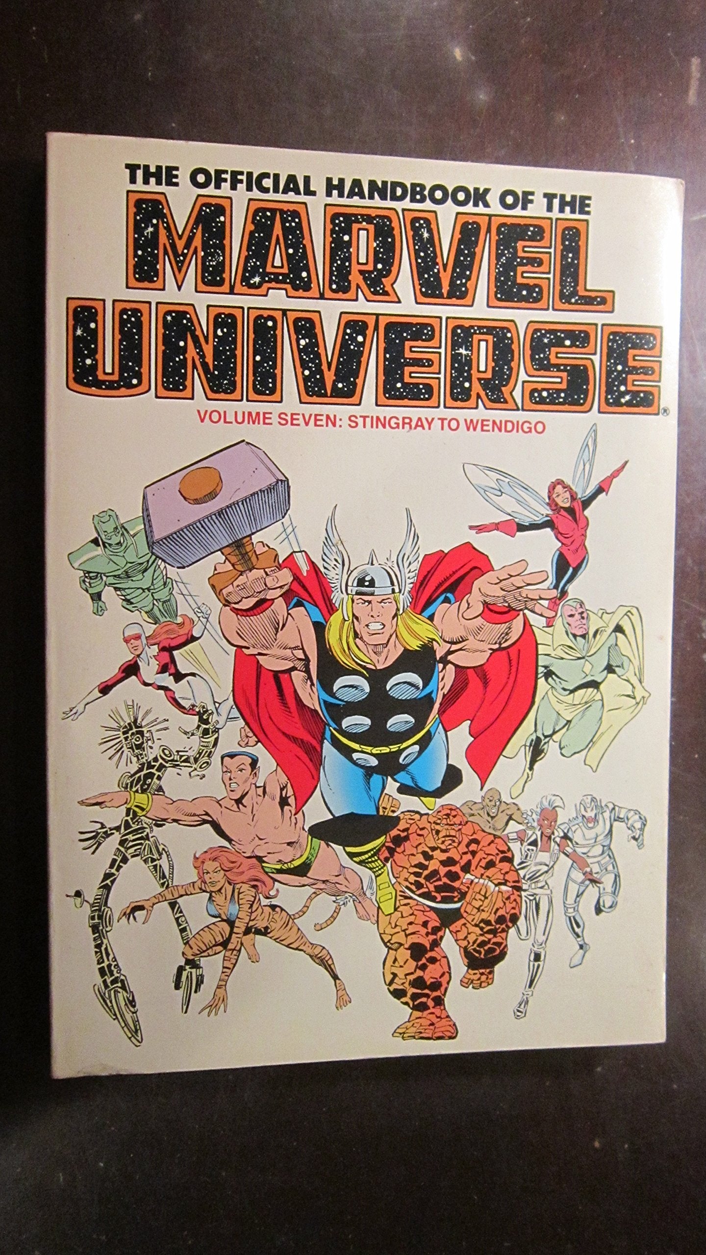 The Official Handbook Of The Marvel Universe: Stingray To Wendigo (007),Used