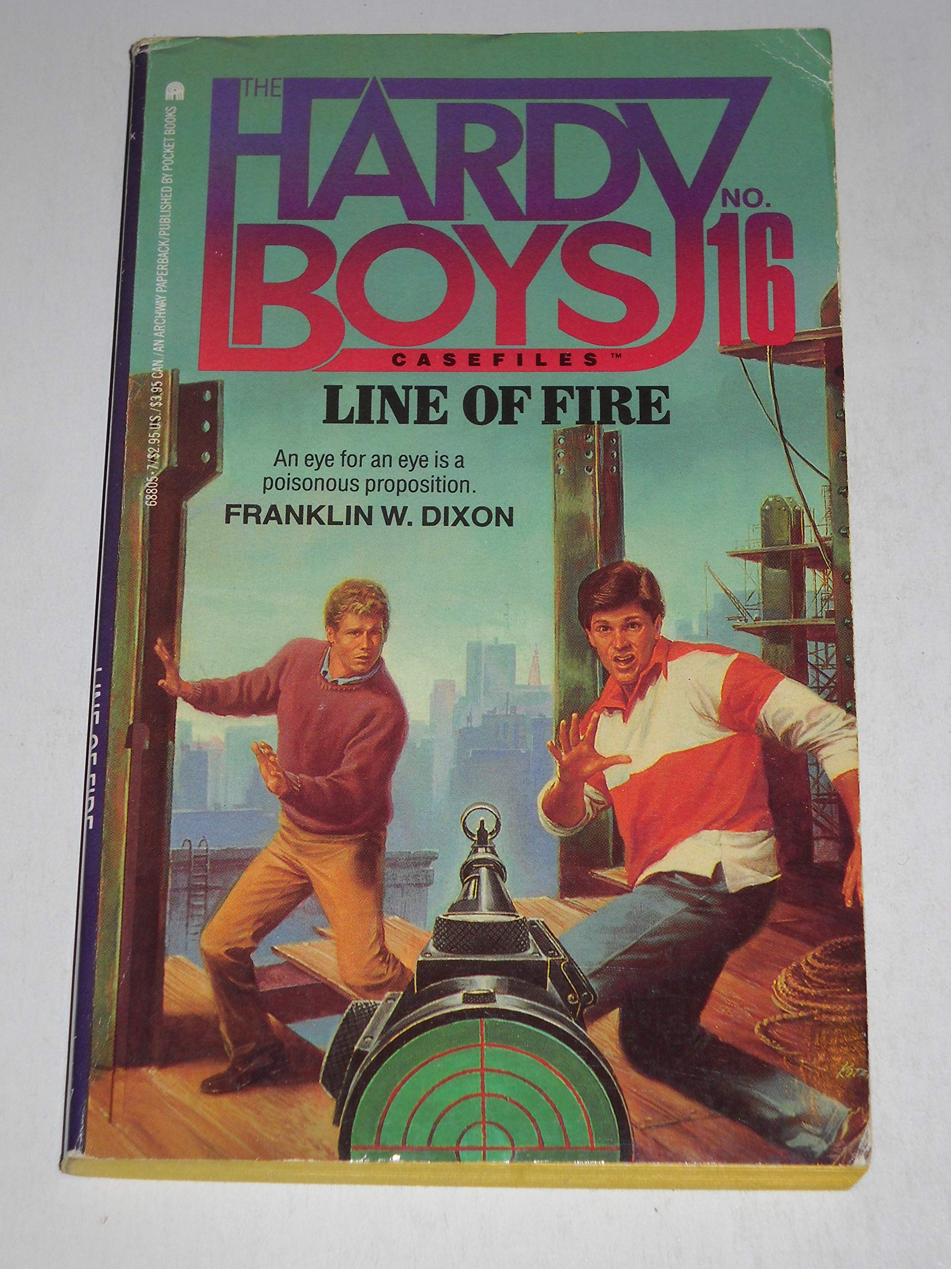Line of Fire (The Hardy Boys Casefiles, Case 16),Used