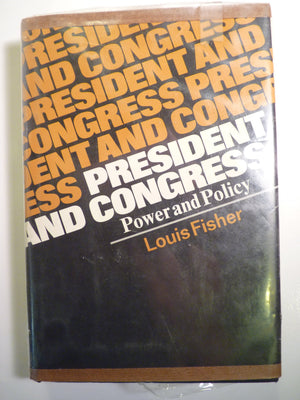 President And Congress: Power And Policy,Used