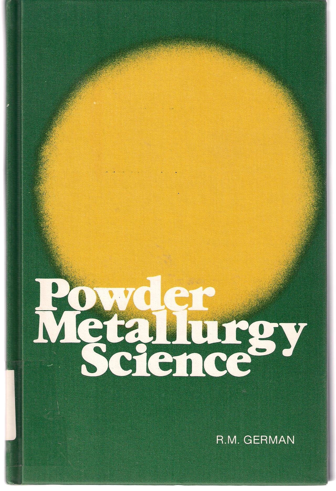 Powder Metallurgy Science,Used
