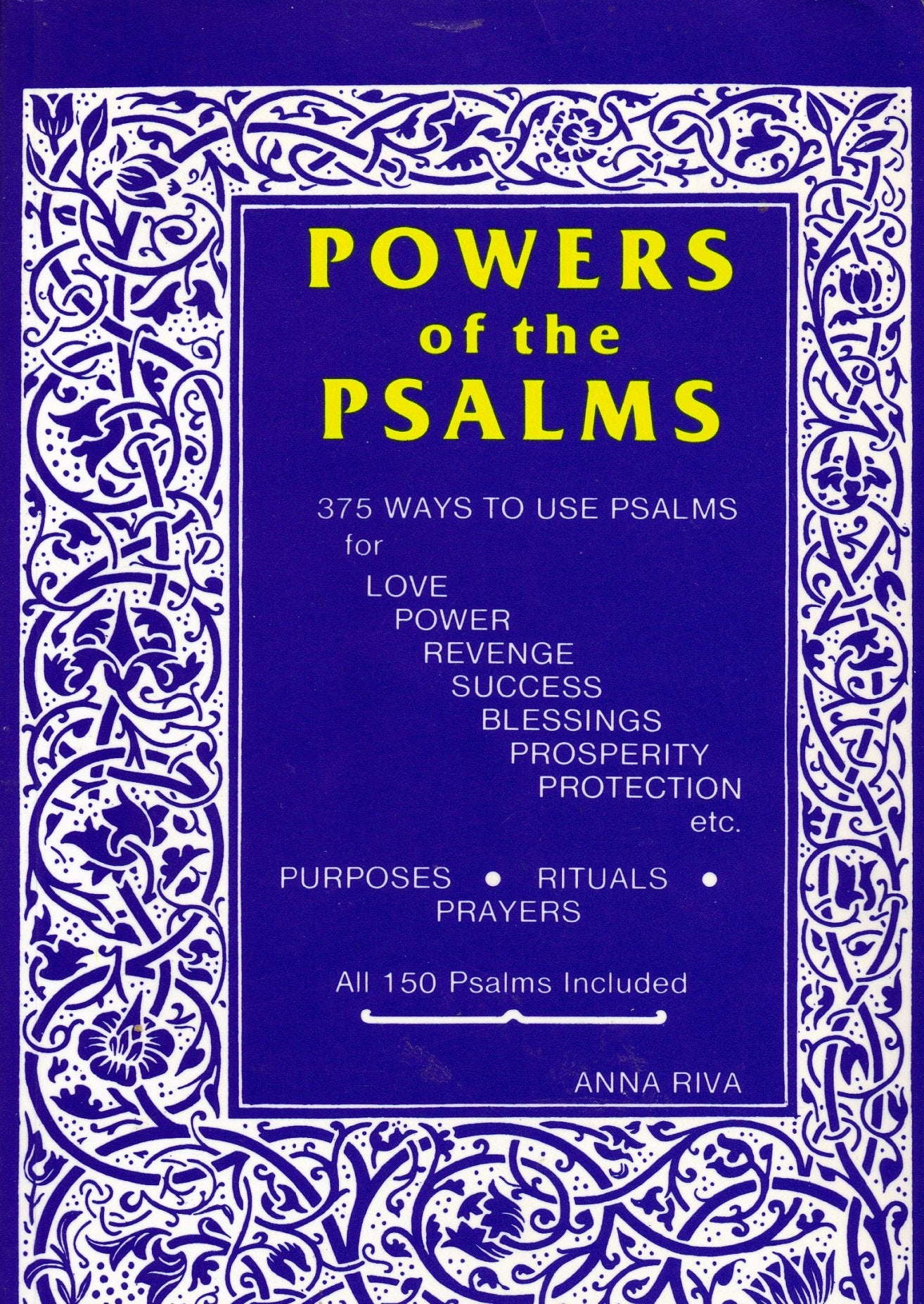 Powers of the Psalms (Occult Classics),Used