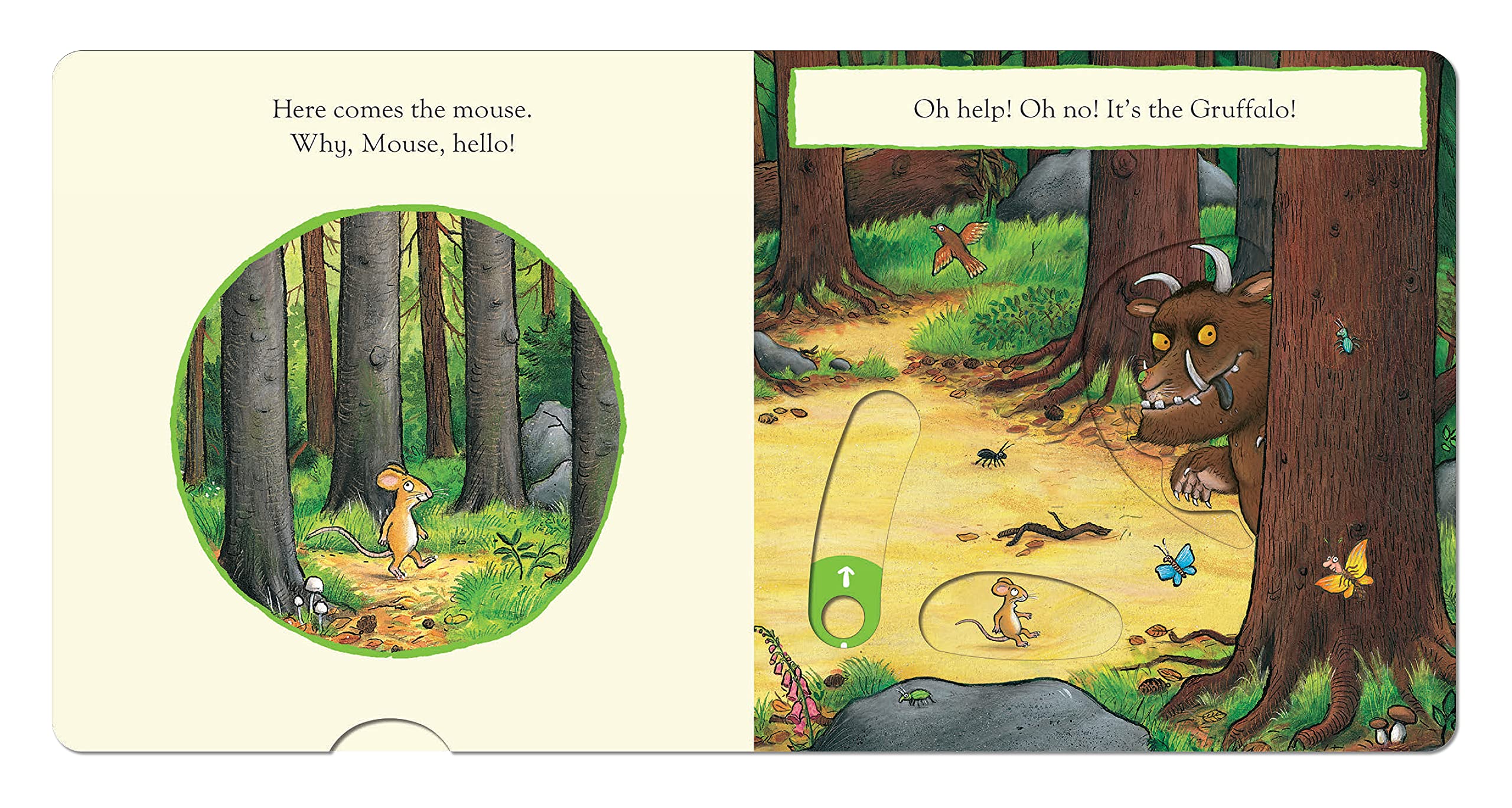 The Gruffalo: A Push, Pull and Slide Book,Used