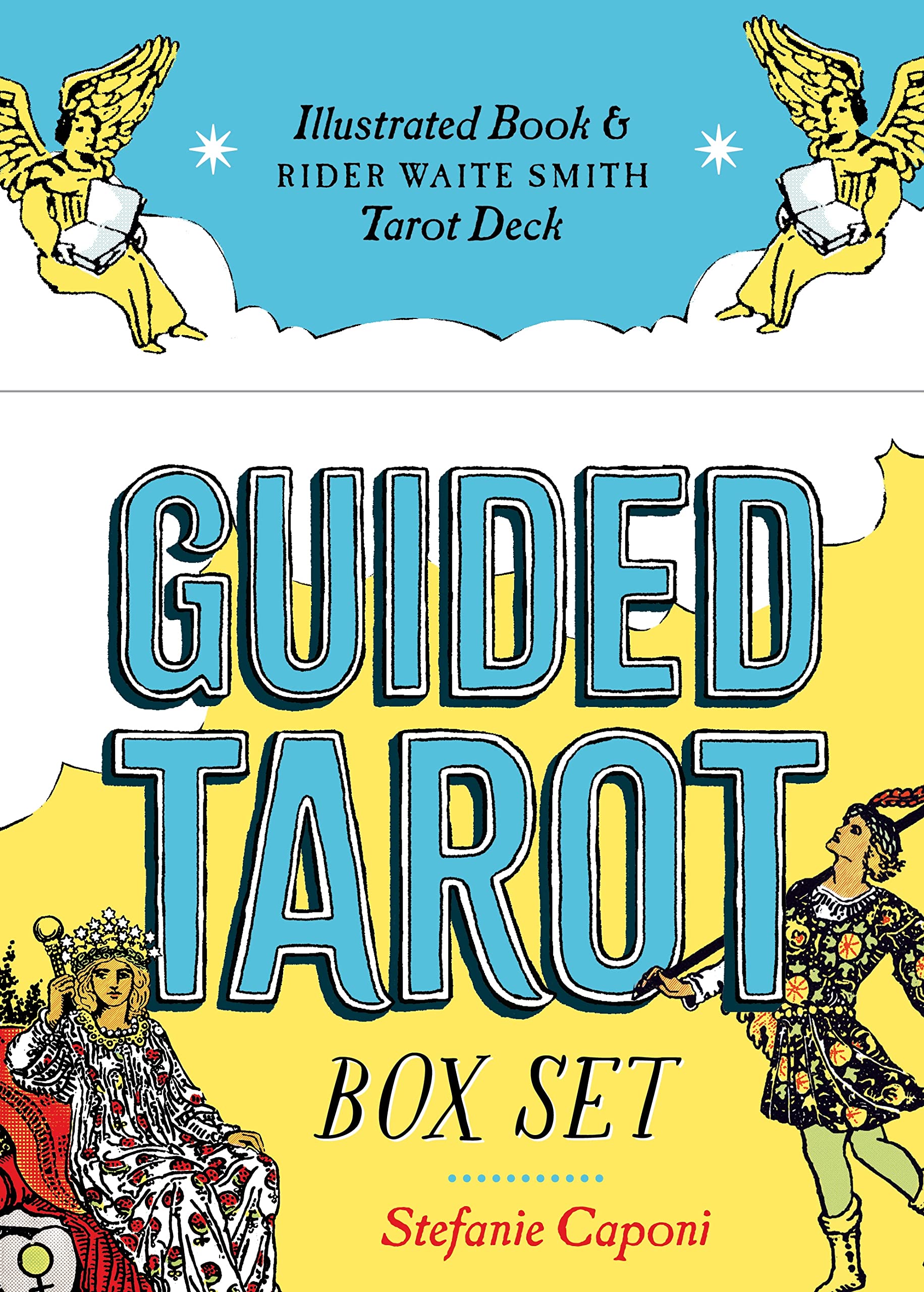 Guided Tarot Box Set: Illustrated Book & Rider Waite Smith Tarot Deck (Guided Metaphysical Readings),Used