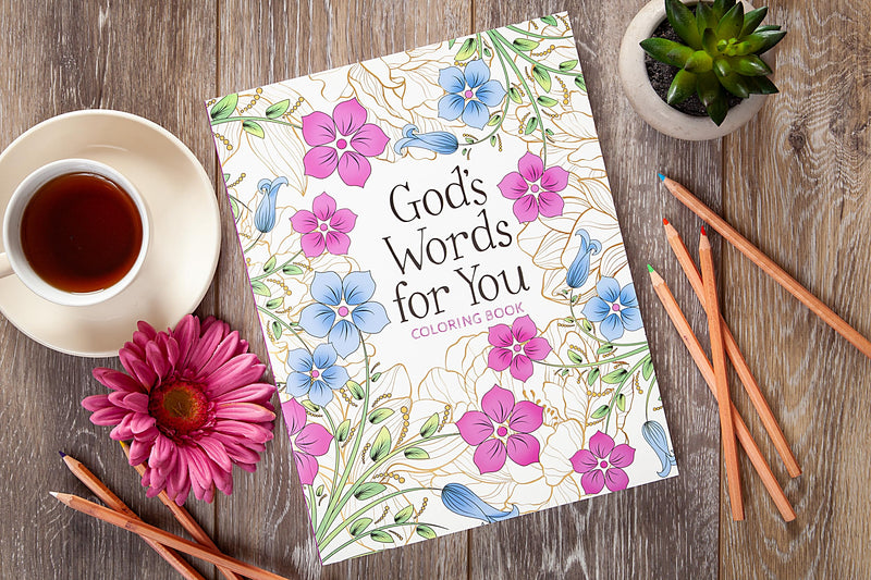 Gods Words for You Coloring Book: Relax. Refresh. Renew,Used