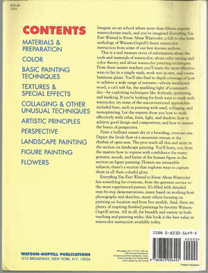 Everything You Ever Wanted To Know About Watercolor,Used