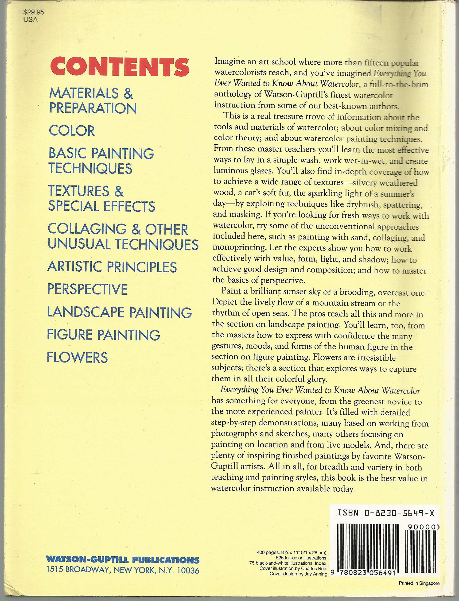 Everything You Ever Wanted to Know About Watercolor,New