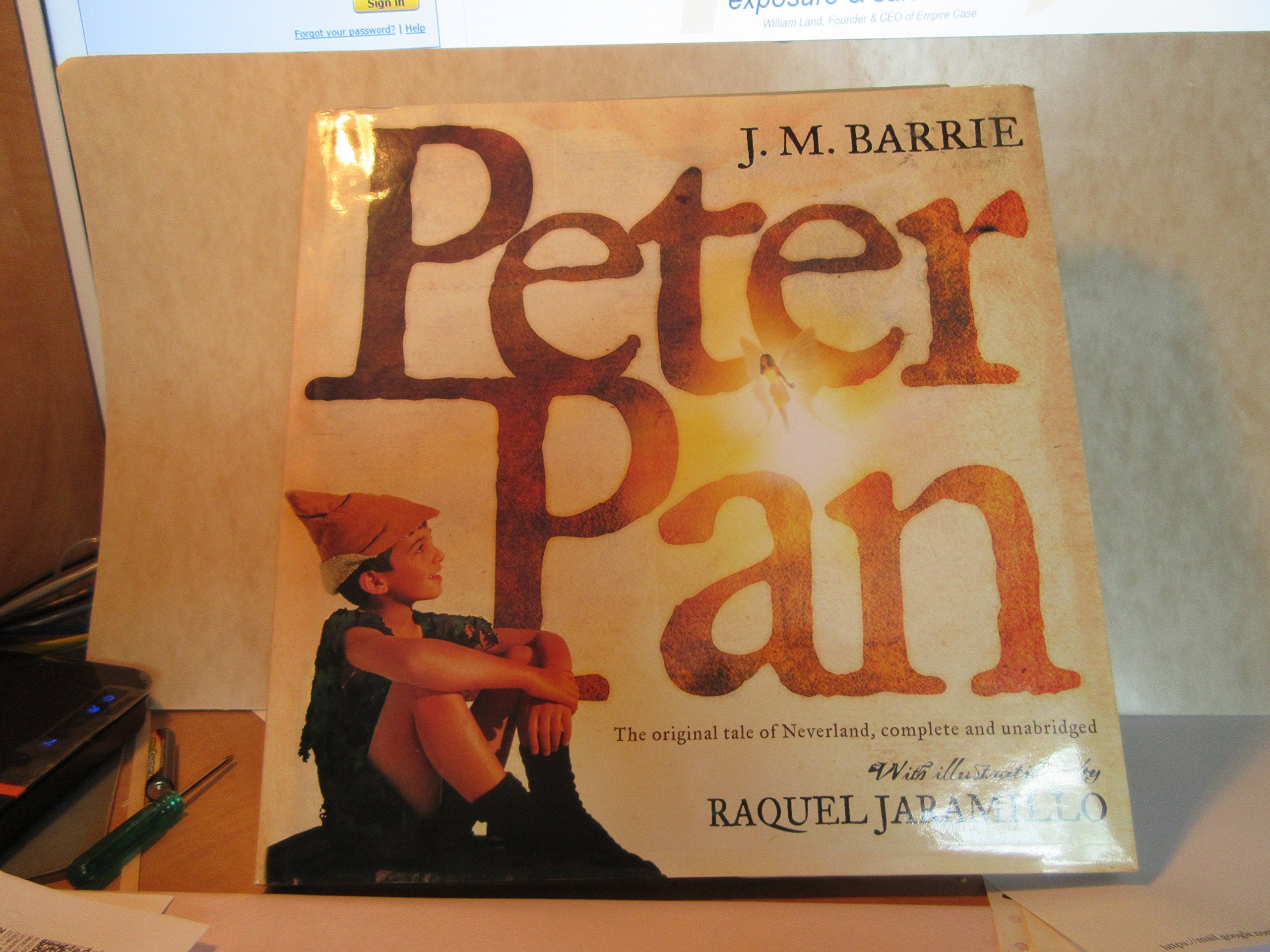 Peter Pan: The Original Tale Of Neverland,New