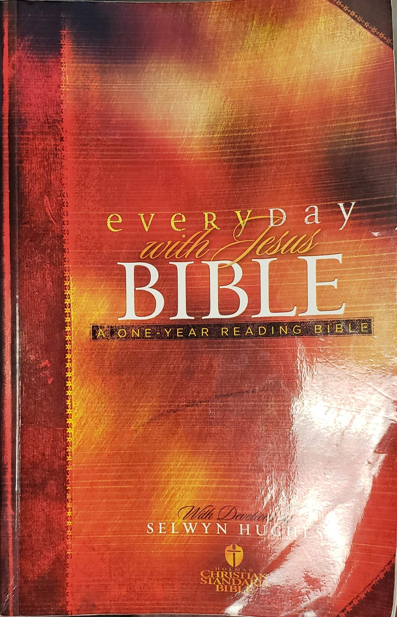 Holman CSB Everyday With Jesus Bible,Used