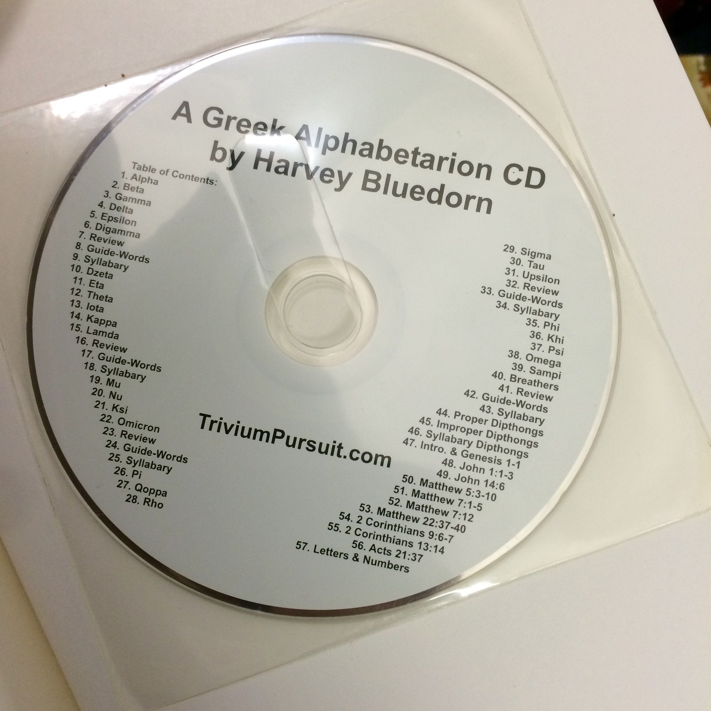 A Greek Alphabetarion: A Primer For Teaching How To Read, Write & Pronounce Ancient & Biblical Greek,Used