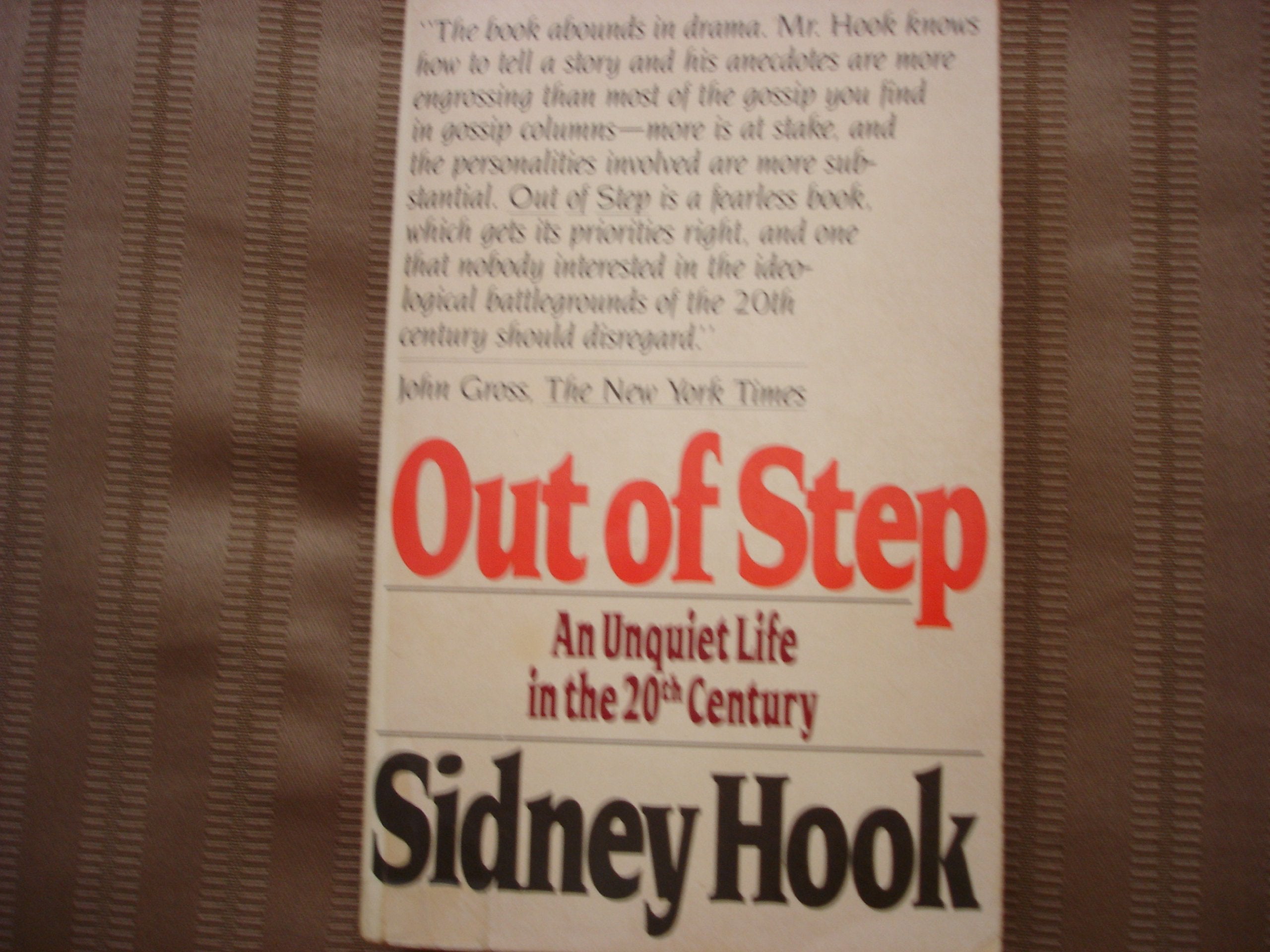 Out of Step: An Unquiet Life in the 20th Century,Used