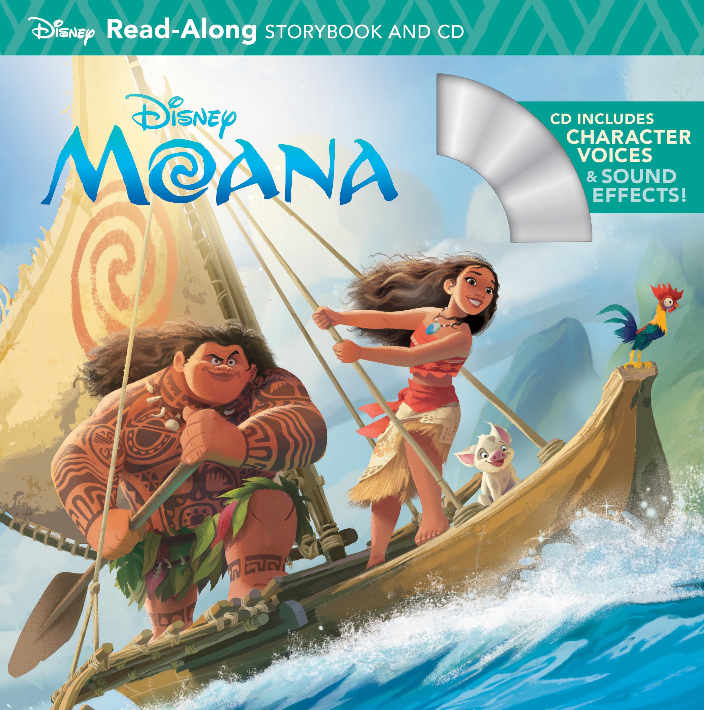 Moana Readalong Storybook & Cd (Readalong Storybook And Cd)