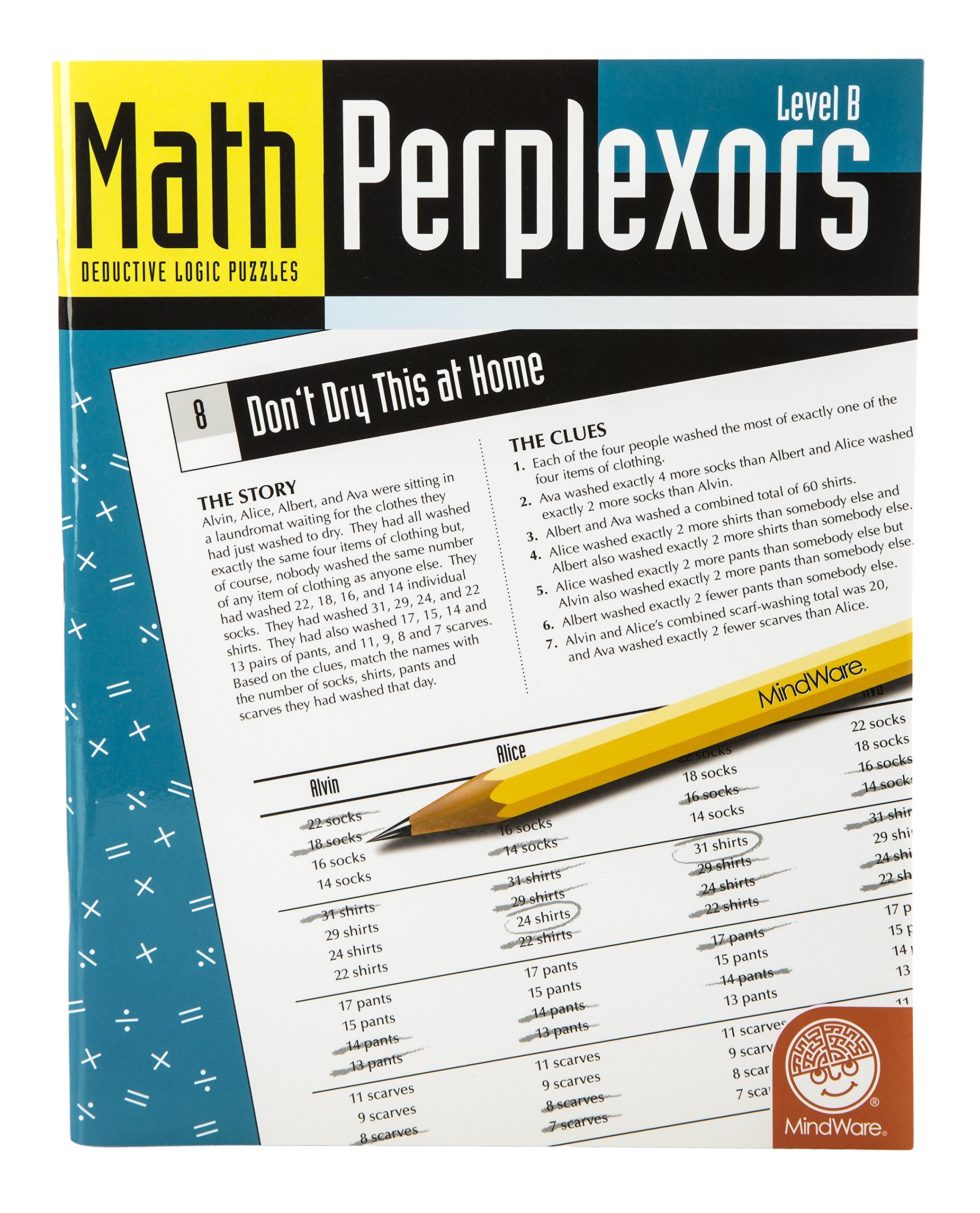 MindWare Math Perplexors: Level B,Used