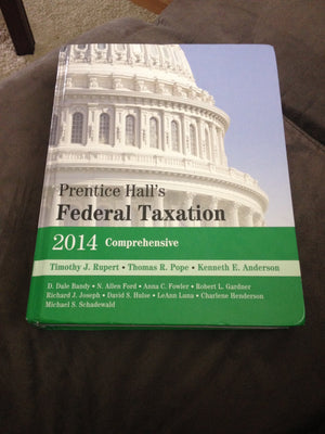 Prentice Hall's Federal Taxation 2014,Used