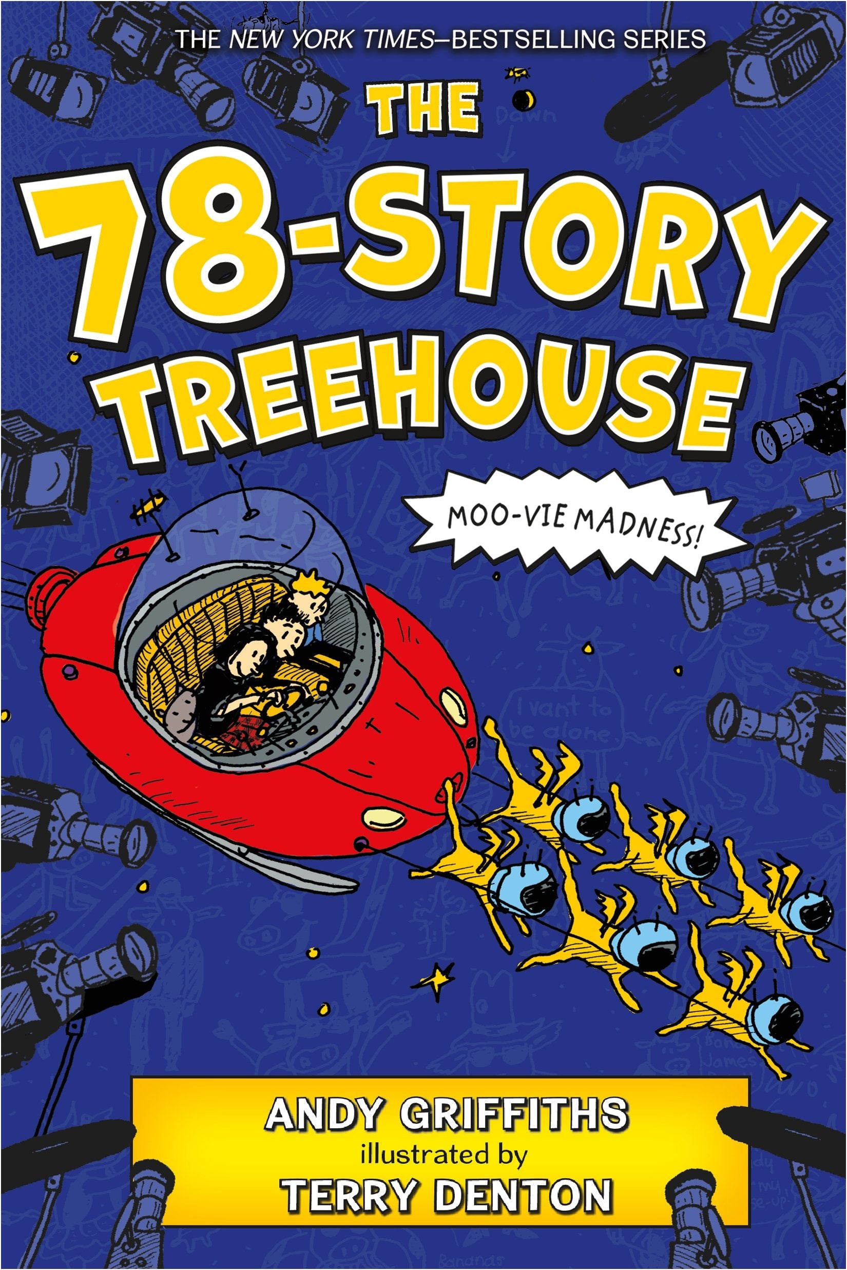 The 78Story Treehouse: Moovie Madness! (The Treehouse Books, 6),Used