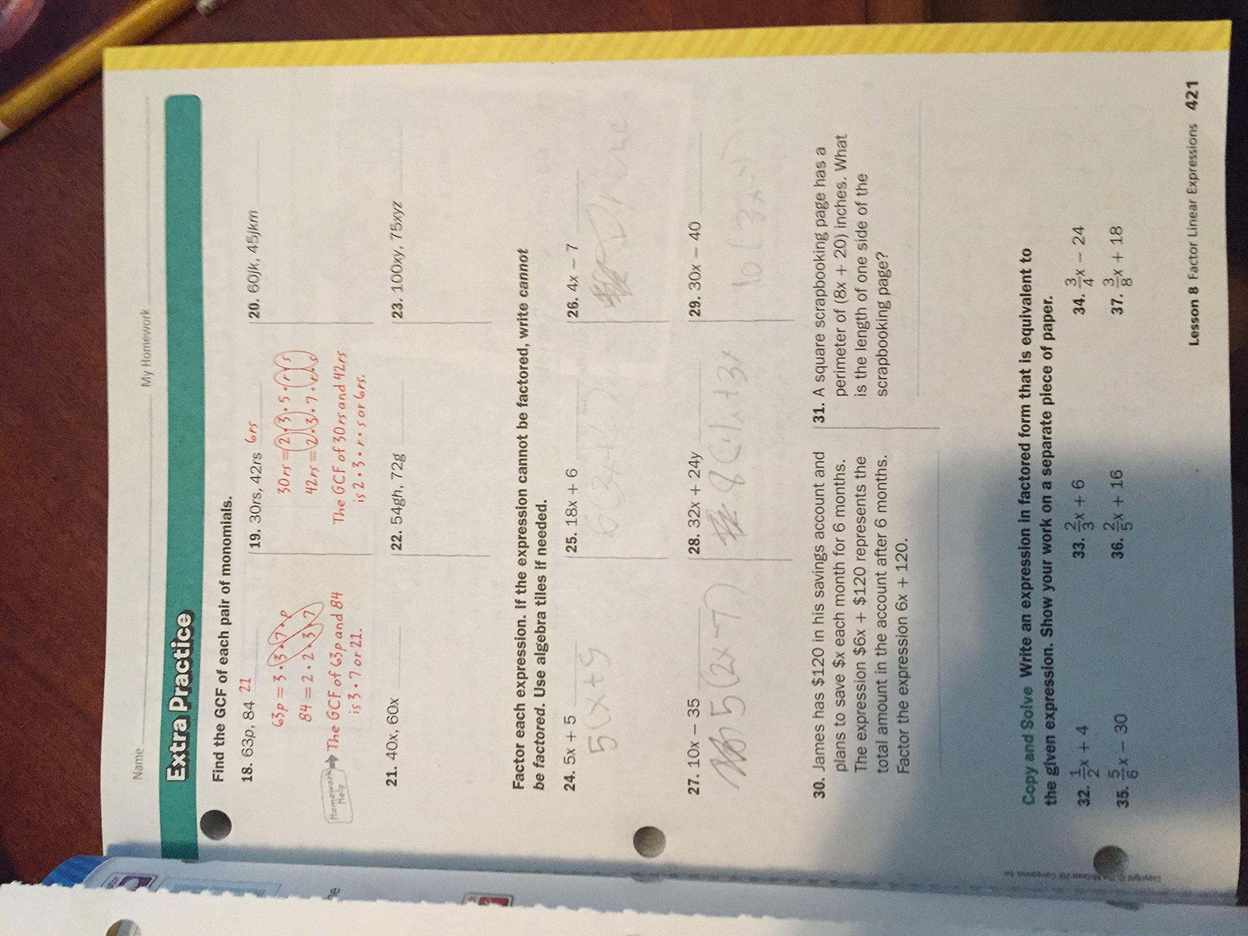 Glencoe Math, Course 2, Student Edition, Volume 2 (MATH APPLIC & CONN CRSE),Used