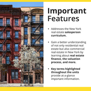 Modern Real Estate Practice in New York for Salespersons, 13th Edition, Comprehensive Guide to Law and Regulations in the State ,New