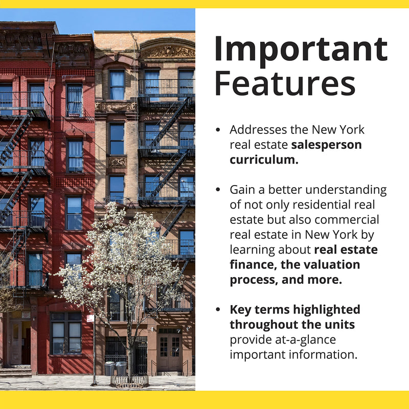 Modern Real Estate Practice in New York for Salespersons, 13th Edition, Comprehensive Guide to Law and Regulations in the State ,New