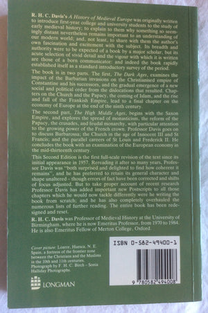 A History Of Medieval Europe: From Constantine To Saint Louis,New