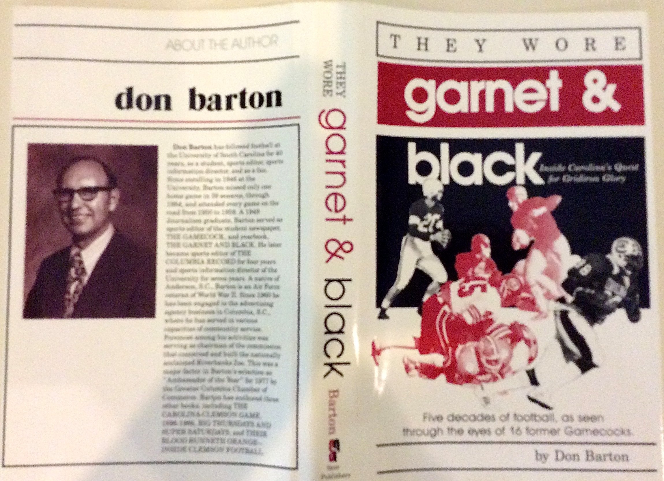 They wore garnet & black: Inside Carolina's quest for gridiron glory,Used